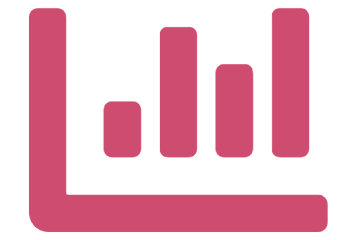 female graph icon